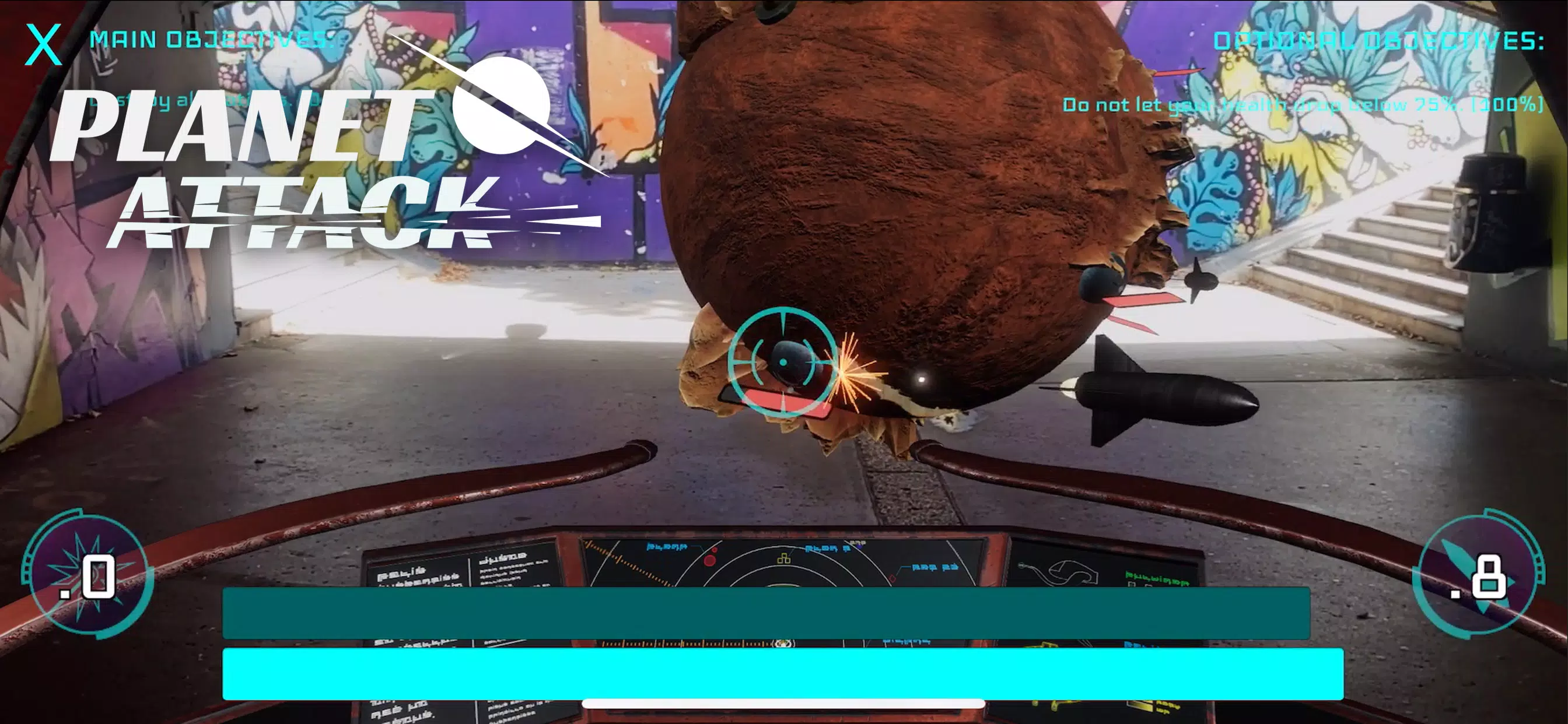 Schermata Planet Attack AR 1