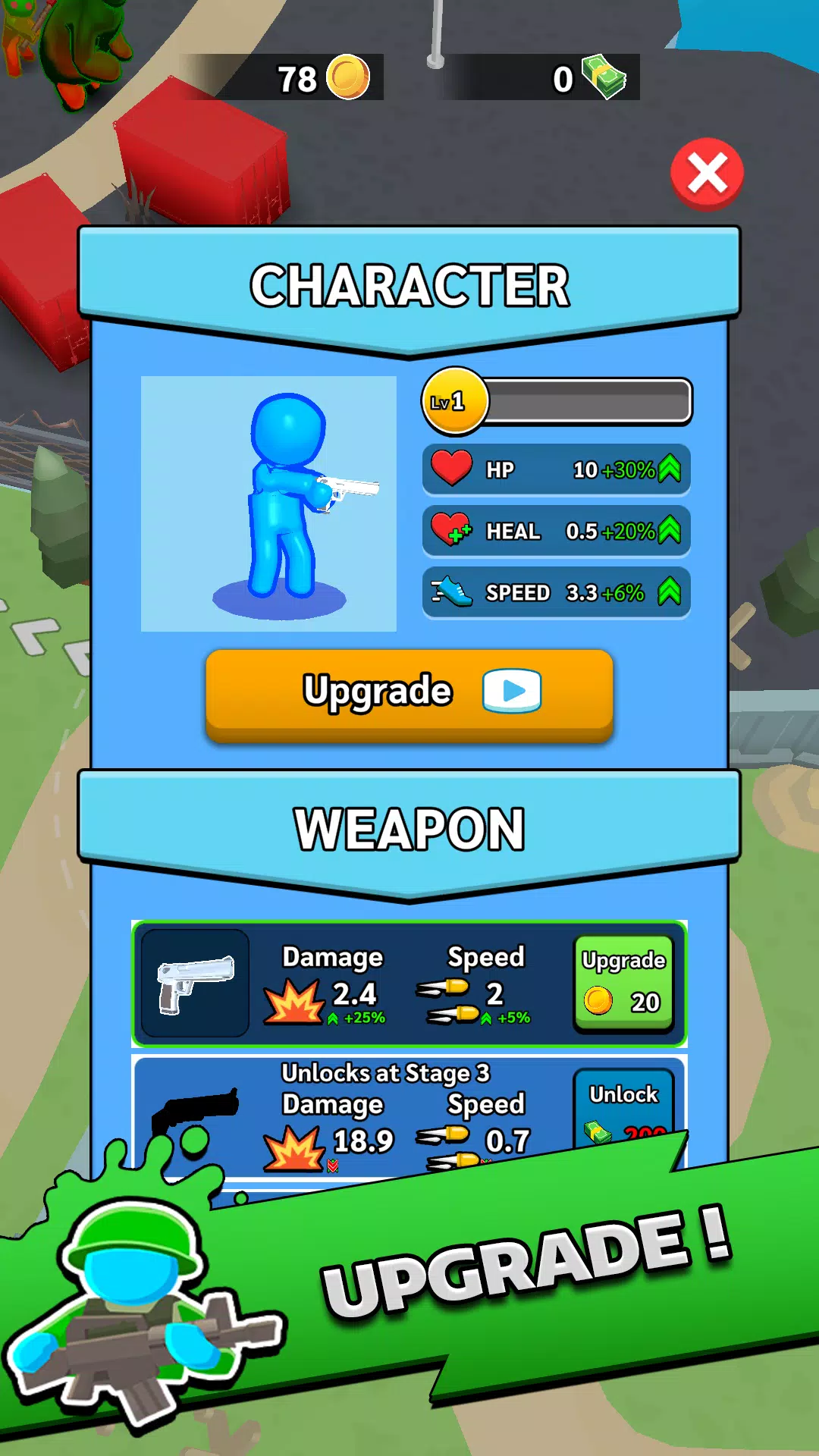 Zombie Apocalypse - Save World Скриншот 2