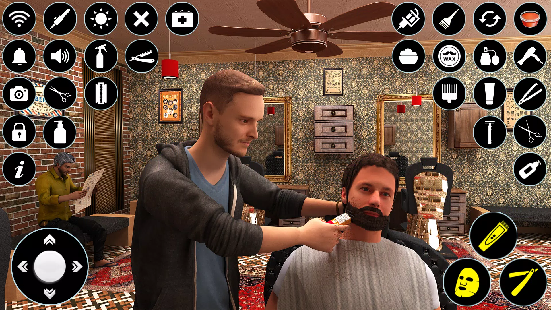 Barber Shop Game: Hair Salon Ekran Görüntüsü 2