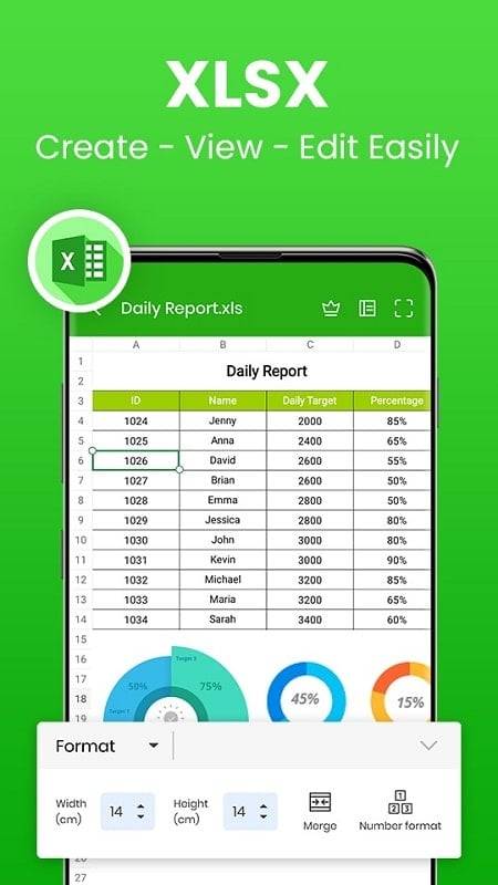 Docx Reader - PDF, XLSX, PPTX应用截图第2张