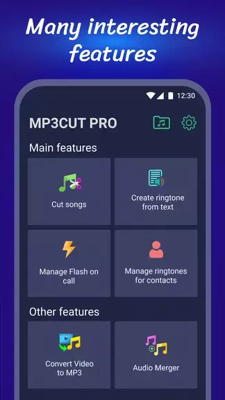着信音メーカー - MP3 Cutter スクリーンショット 1