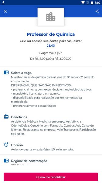 Vagas de Emprego: Catho Скриншот 3