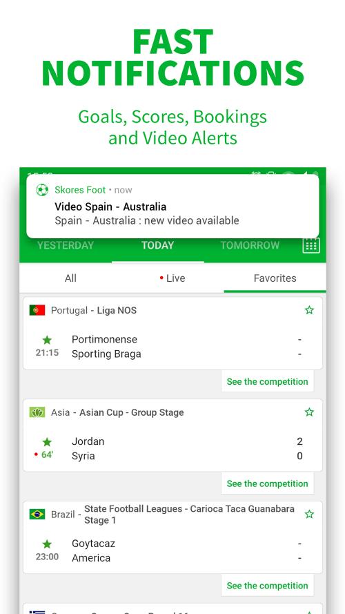 Skores Football Ảnh chụp màn hình 3