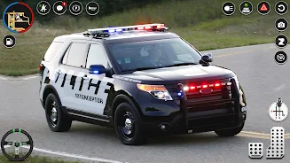 SUV Police Car Chase Cop Games Скриншот 3