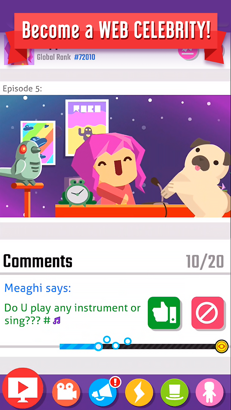 Vlogger Go Viral: Tuber Life應用截圖第3張