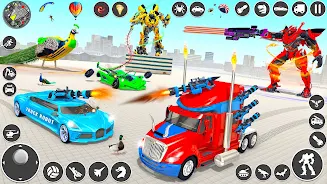 Robot Game Mobil pmk Car Games 스크린샷 3