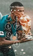 Kylian Mbappe Lock Screen Скриншот 3