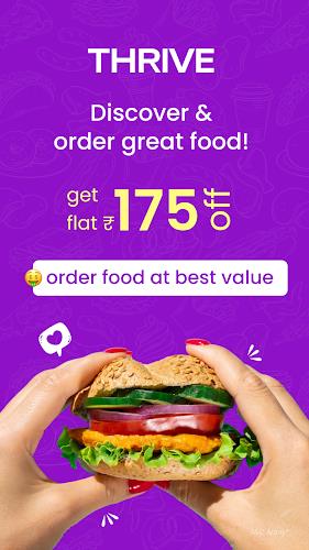 Thrive: Online Food Delivery 스크린샷 1