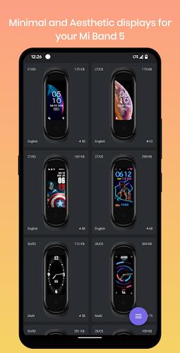 Mi Band 5 Watch Faces স্ক্রিনশট 2
