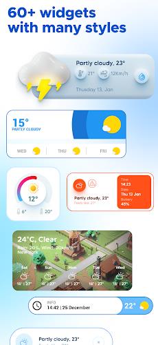 Overdrop - Weather & Widgets Скриншот 2