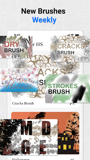 Brushes for HiPaint Zrzut ekranu 2