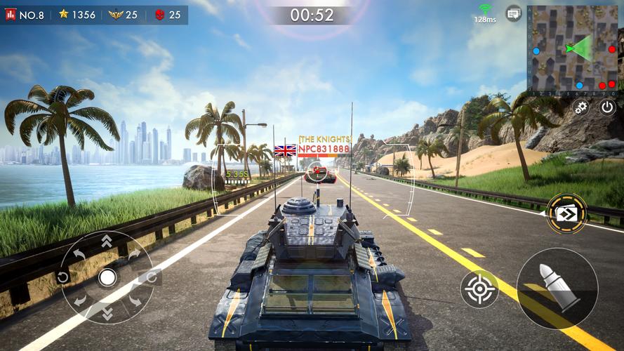 Tank Conflict: PVP Blitz MMO ภาพหน้าจอ 1