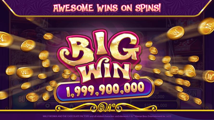 Willy Wonka Vegas Casino Slots Скриншот 2