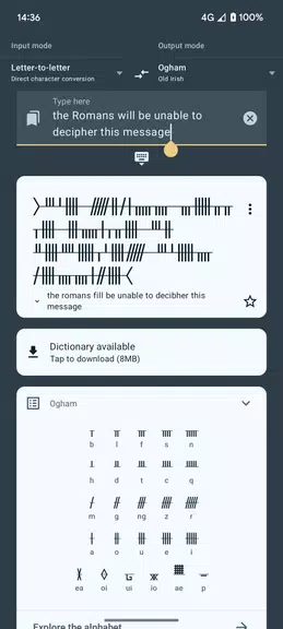 Write in Runic (Runes writer) ဖန်သားပြင်ဓာတ်ပုံ 4
