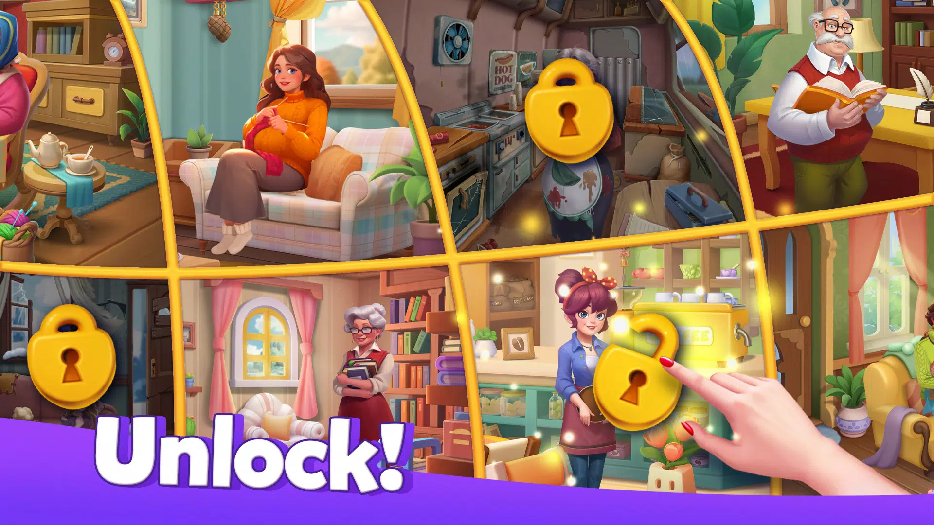 Dream Family - Match 3 Games Captura de pantalla 4