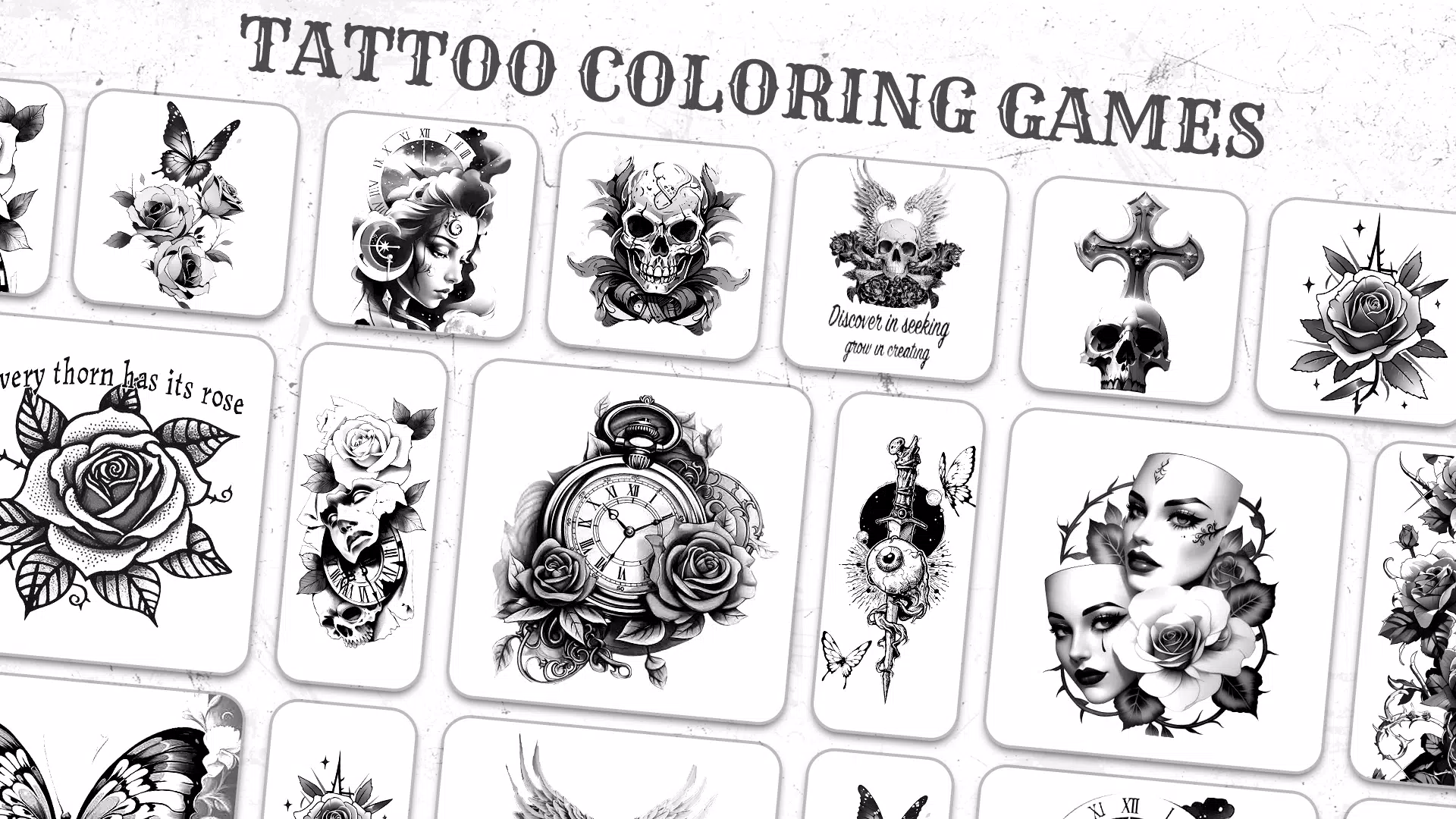 Tattoo Coloring games Скриншот 2