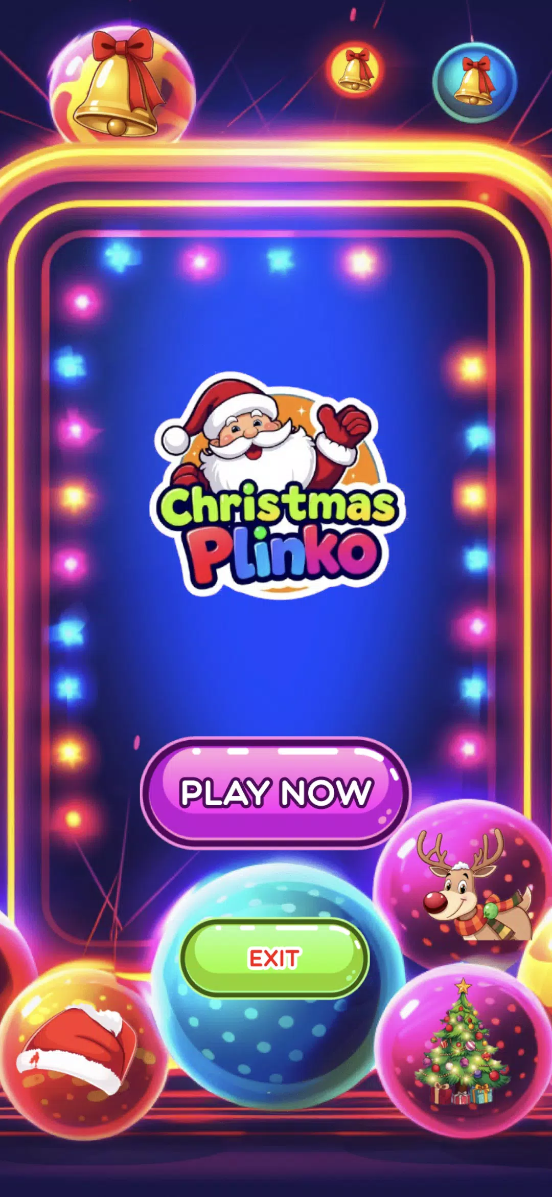 Christmas Plinko Fight Ảnh chụp màn hình 1