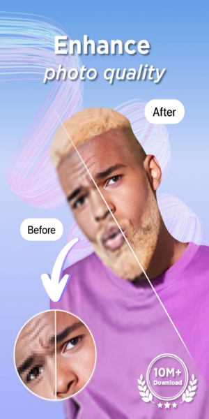 Pixelup - AI Photo Enhancer ภาพหน้าจอ 1