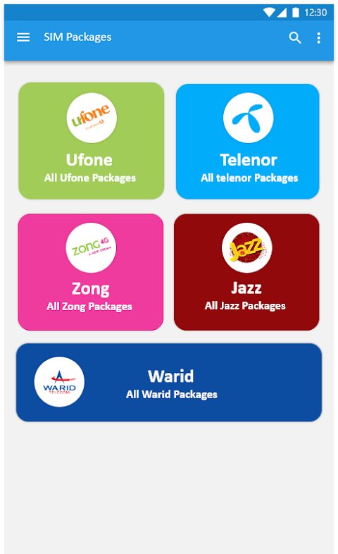 30GB Data internet Packages Скриншот 1