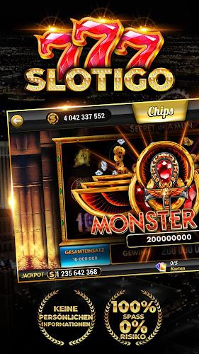 Slotigo - Online-Casino Ekran Görüntüsü 1