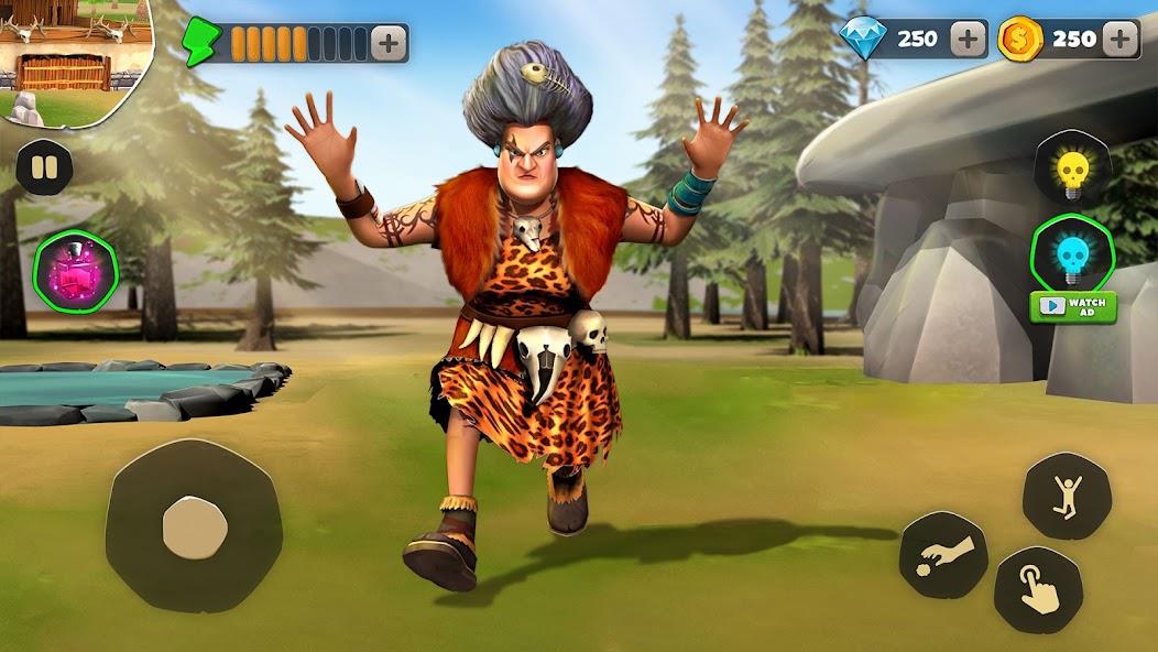Scary Teacher Stone Age Mod应用截图第2张