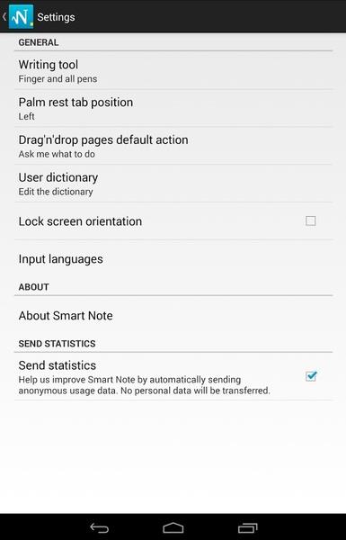 MyScript Smart Note Schermafbeelding 3