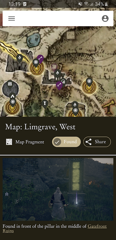 MapGenie: Elden Ring Map Schermafbeelding 1