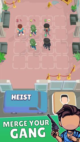 Merge Gangster Heist Скриншот 1