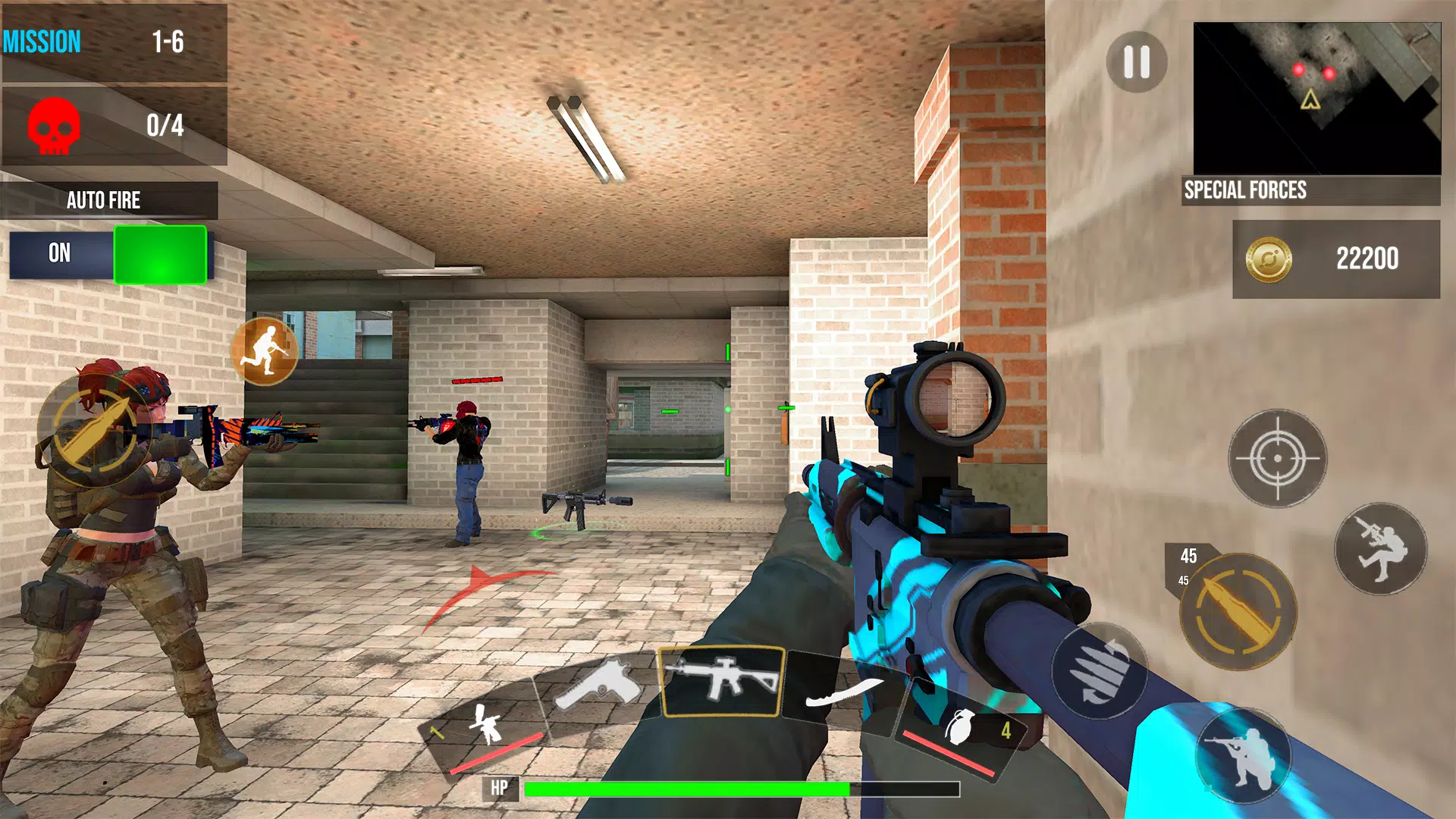 FPS Comando Huelga 3D Captura de pantalla 2