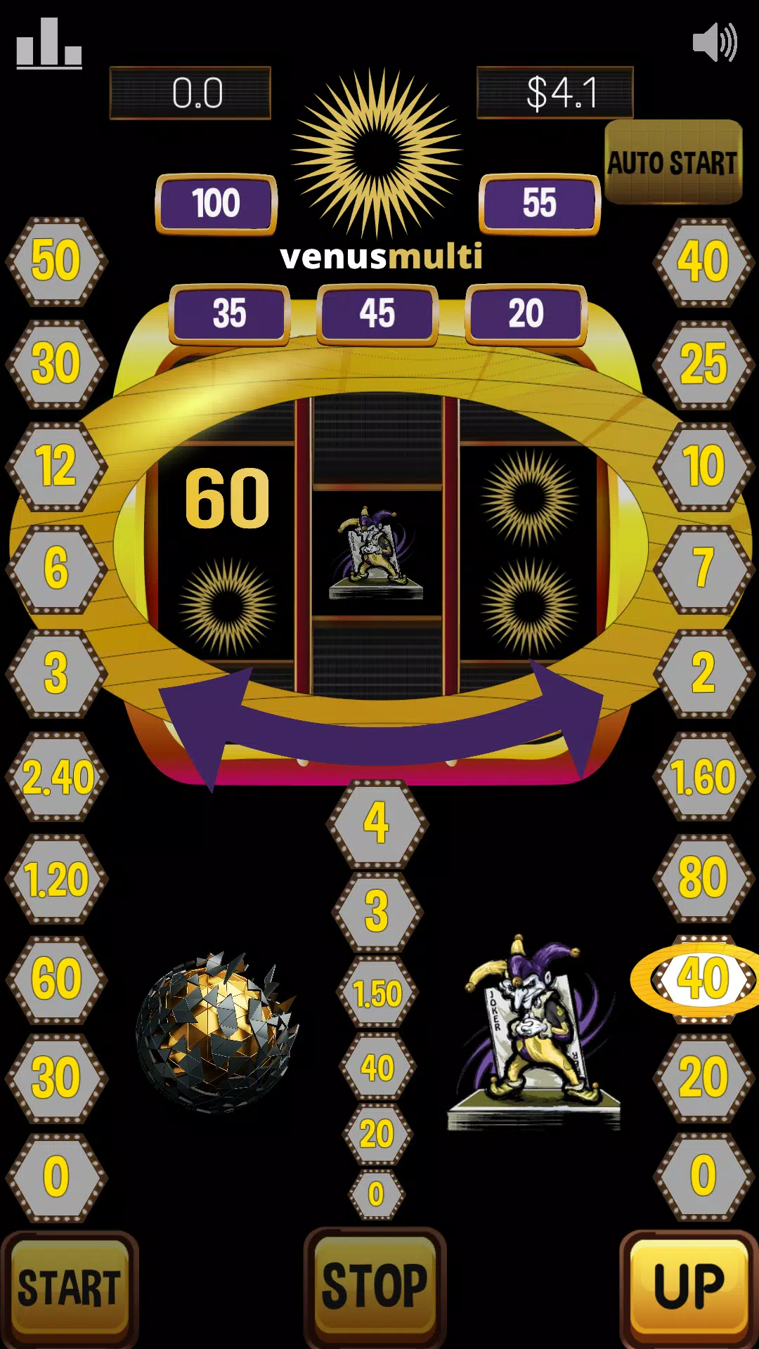 Venus multi slot machine – sun应用截图第1张