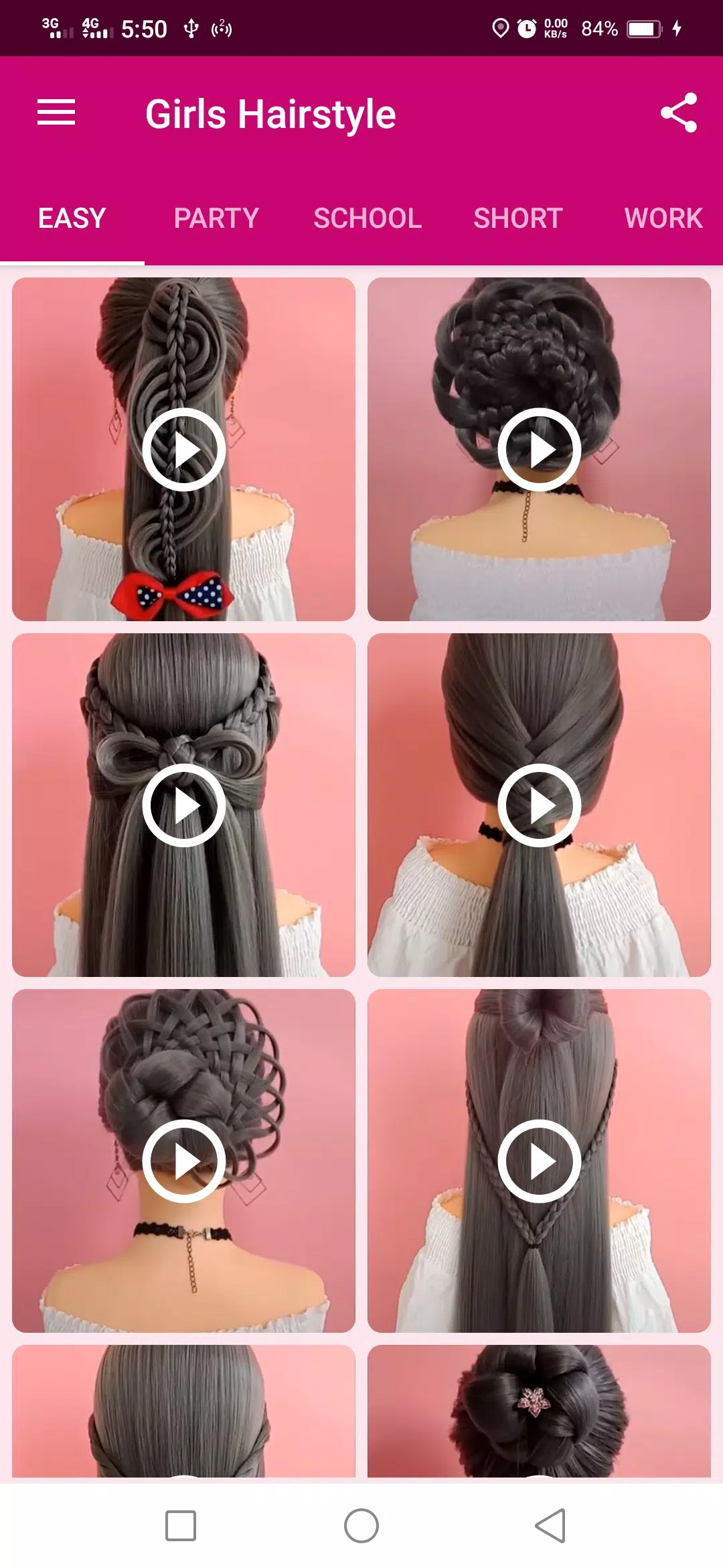 Girls Hairstyle应用截图第1张