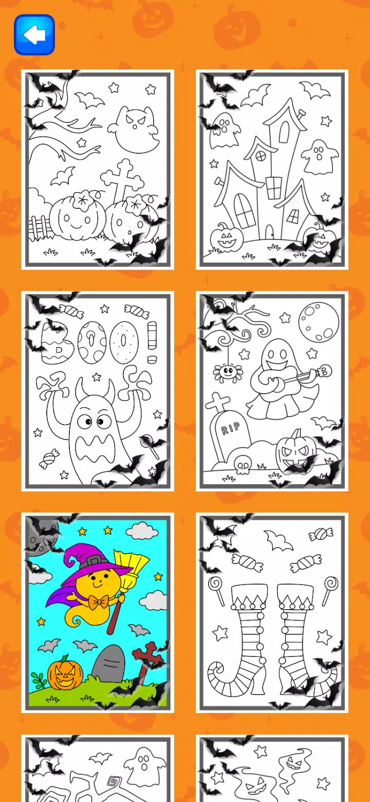 Halloween Coloring Game应用截图第4张