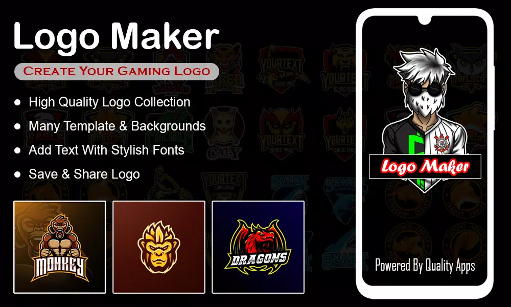 FF Logo Maker - Gaming Esport Скриншот 1
