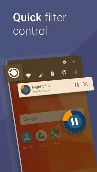 Blue light filter & Night mode ဖန်သားပြင်ဓာတ်ပုံ 3