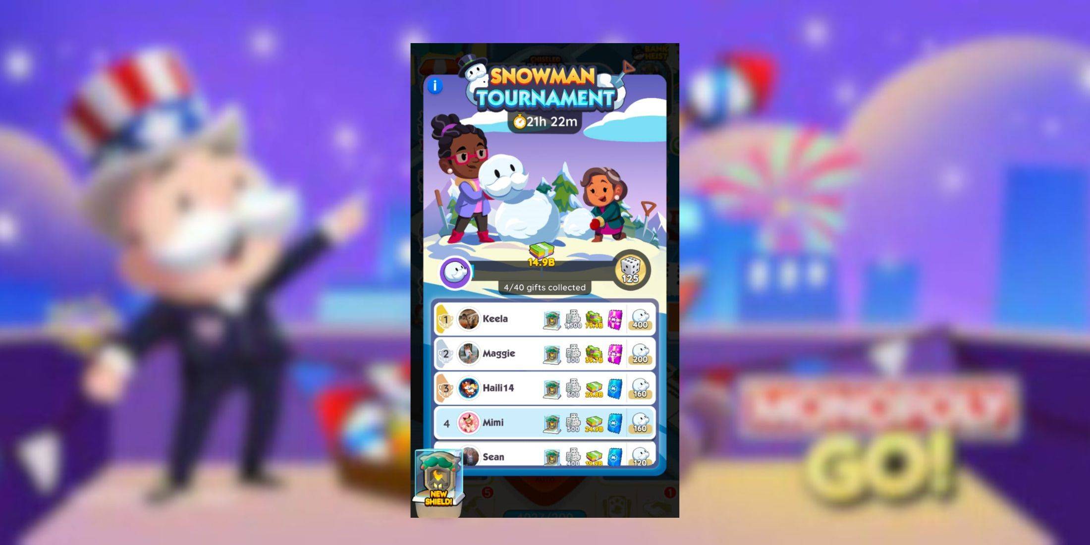 Monopoly Go Snowman Tournament: Recompensas e marcos revelados