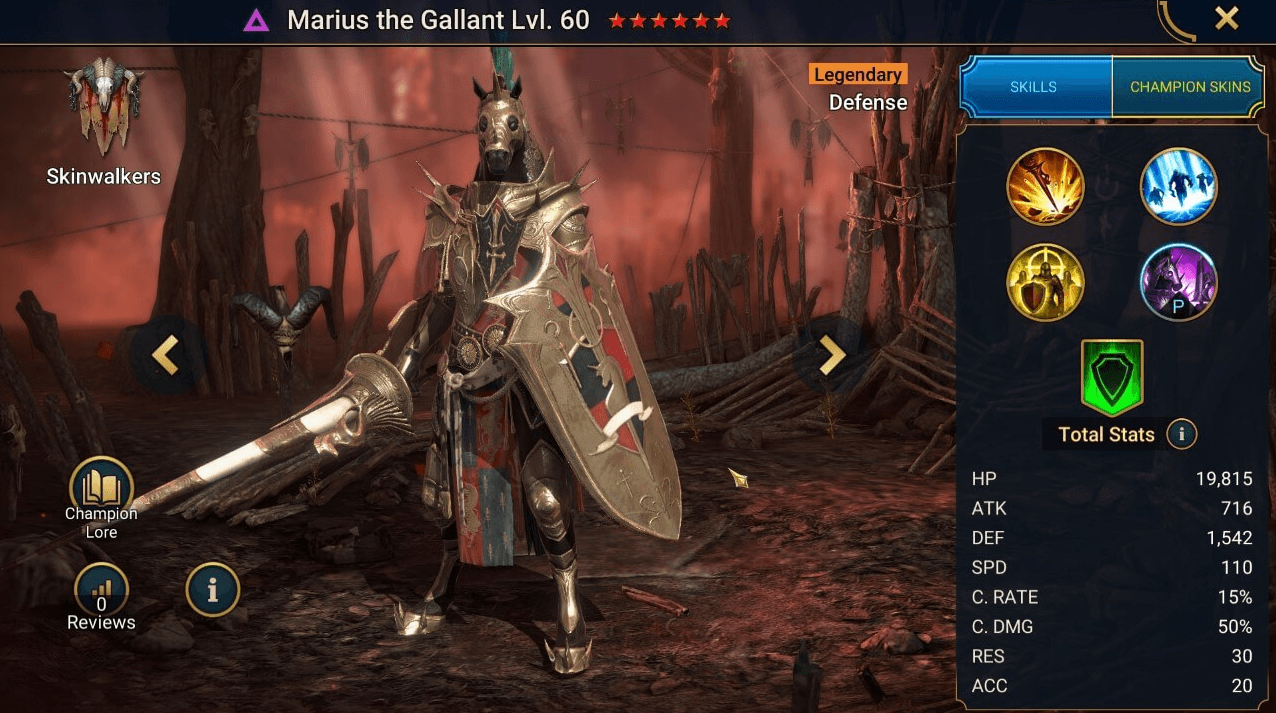 Marius The Gallant Missions：A Raid：Shadow Legends Guide