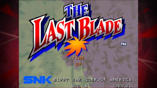 THE LAST BLADE ACA NEOGEO Скриншот 1