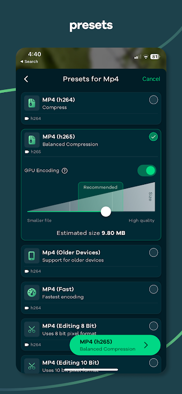 Video Converter - Remux Скриншот 3