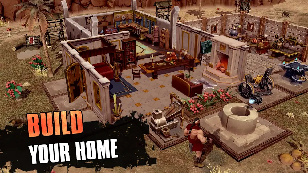 Exile Survival Simulator Ảnh chụp màn hình 2