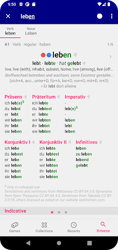 German Dictionary স্ক্রিনশট 1