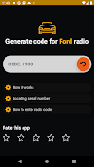 Ford radio code generator Скриншот 4