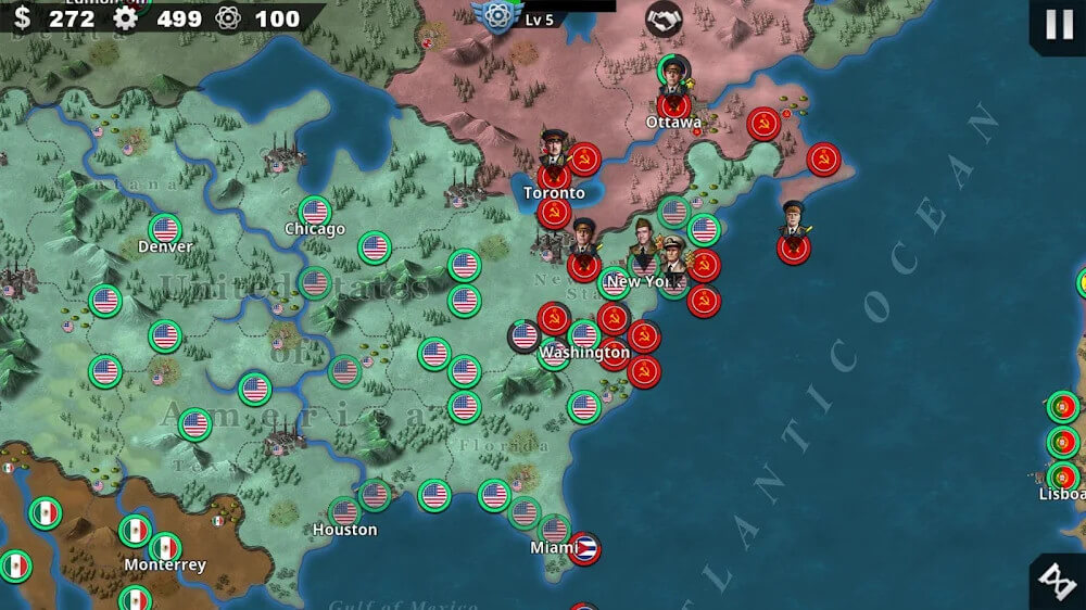 World Conqueror 4 Mod Tangkapan skrin 3