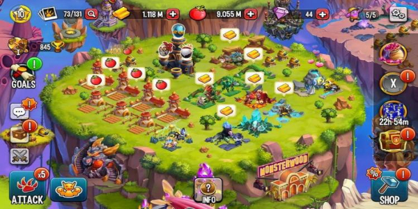 Monster Legends MOD ဖန်သားပြင်ဓာတ်ပုံ 3