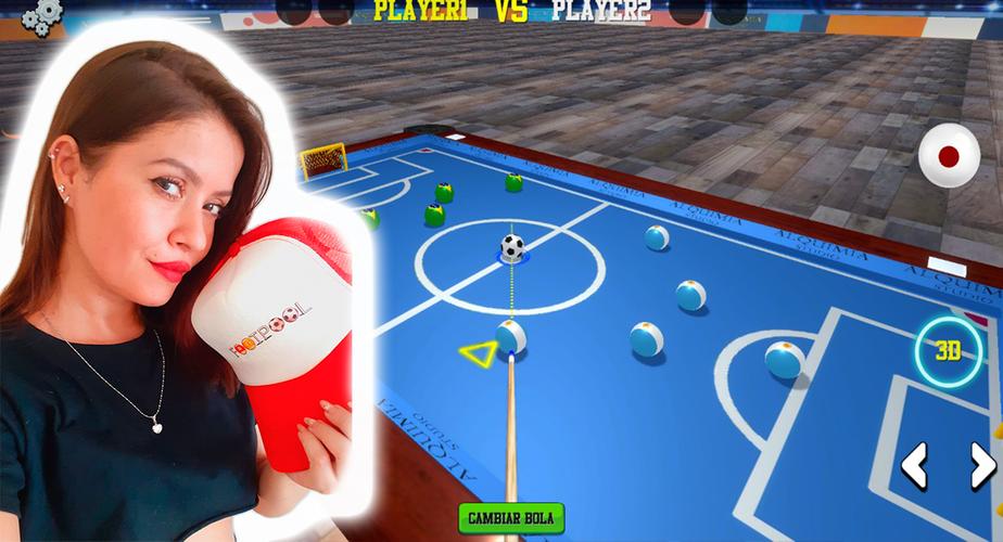 FOOTPOOL:  Soccer & billiards スクリーンショット 3