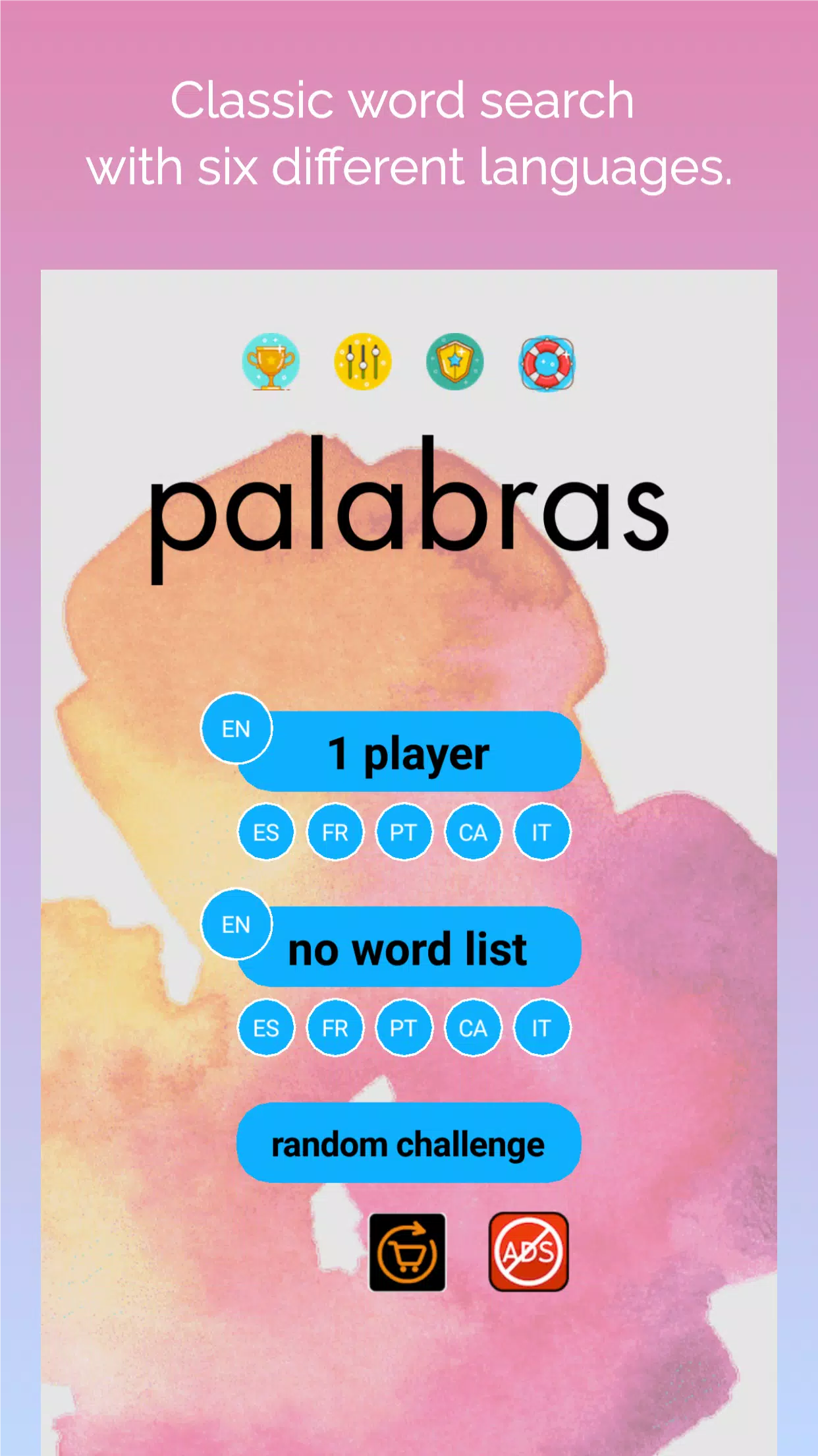 busca palabras: sopa de letras Screenshot 1