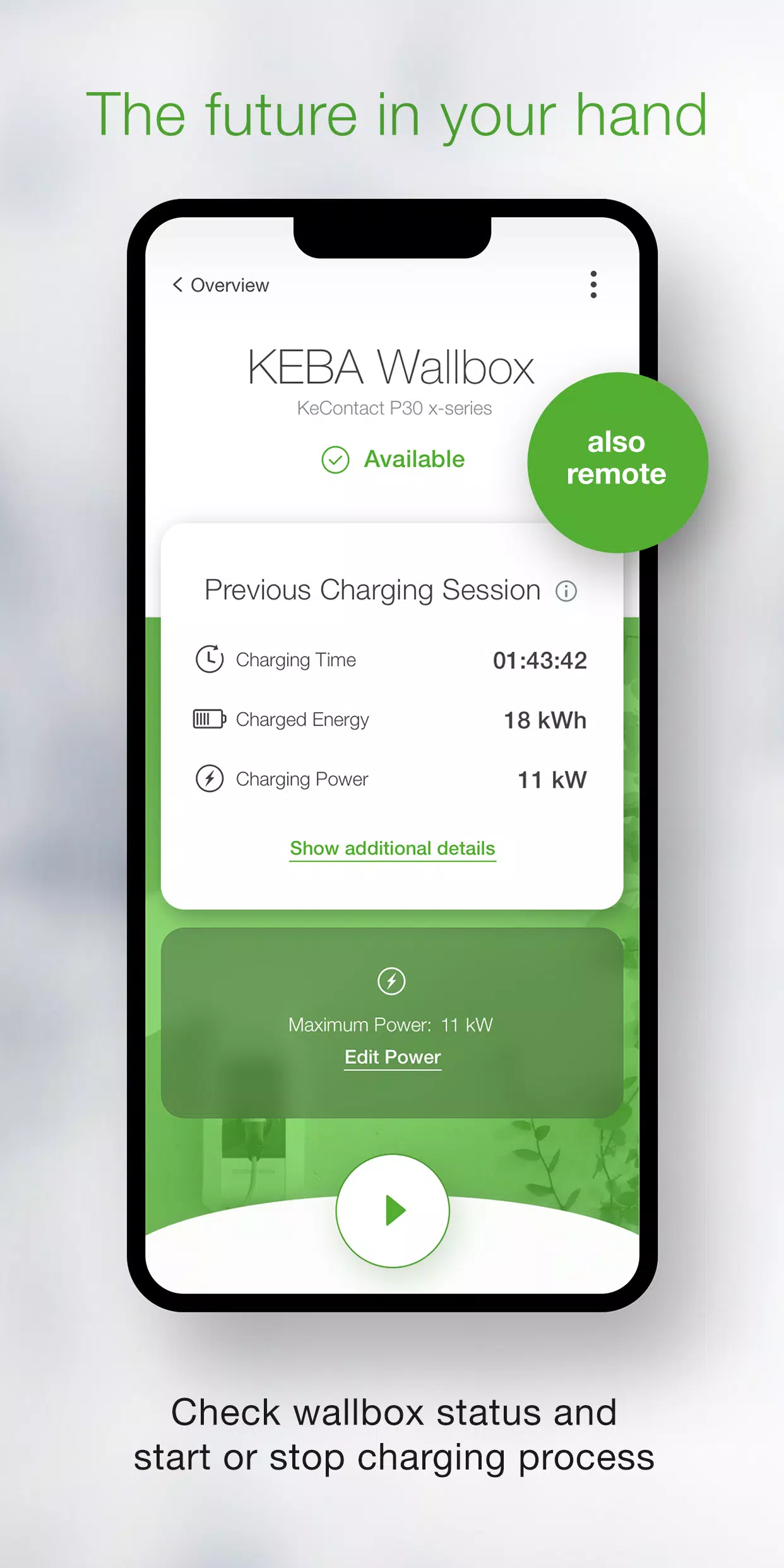 KEBA eMobility App应用截图第1张