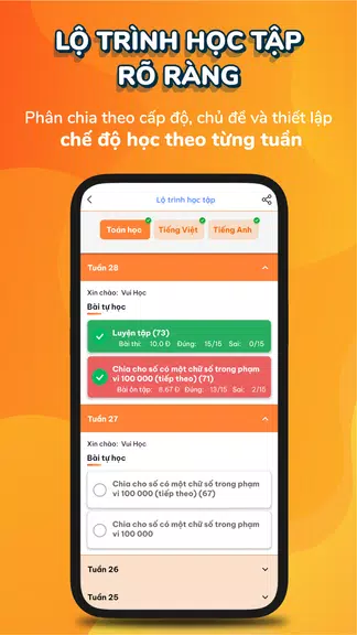 Vuihoc.vn ภาพหน้าจอ 3