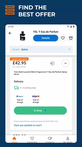 idealo : comparateur de prix Capture d'écran 3