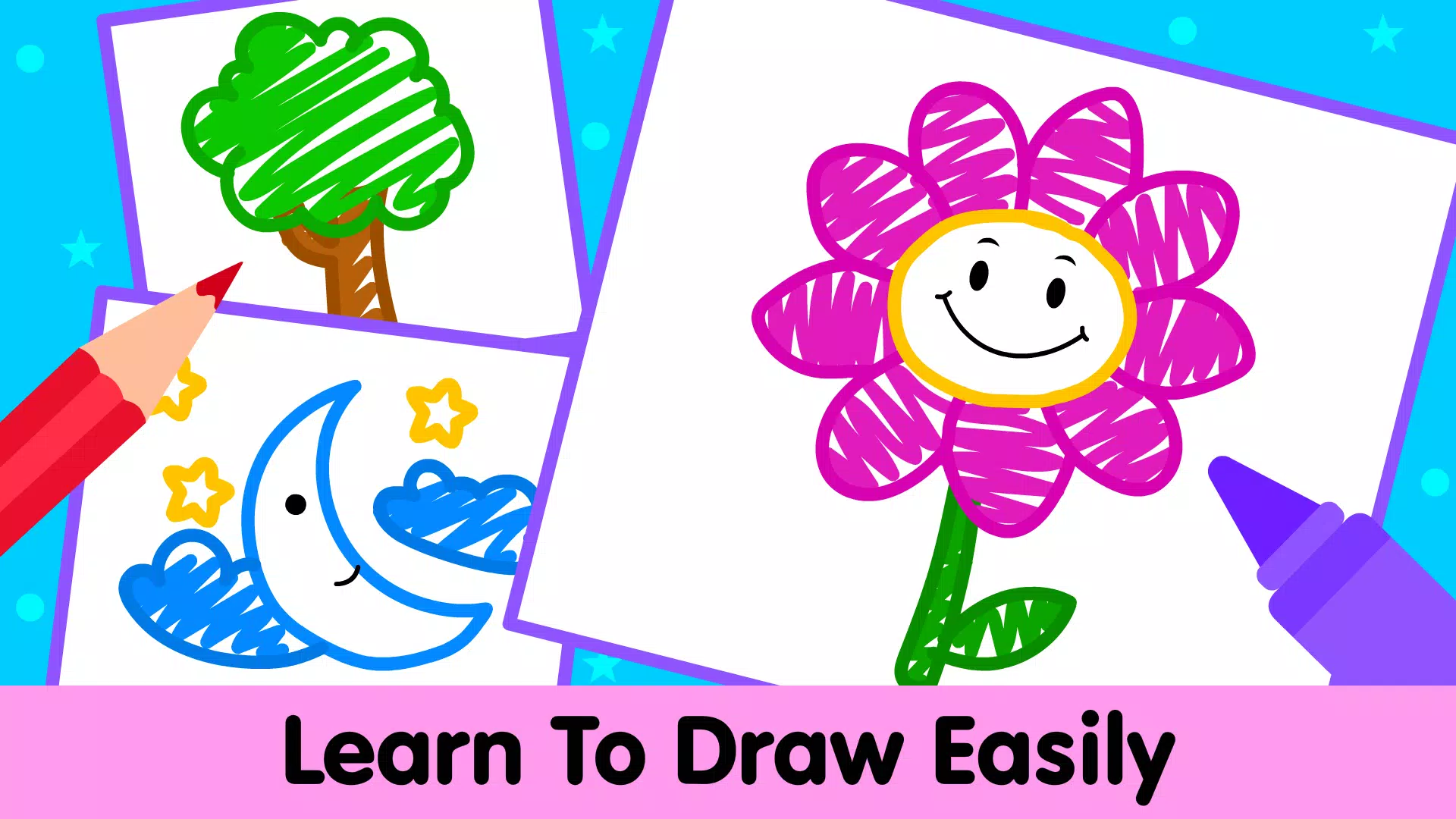 Kids Drawing & Painting Games Скриншот 2