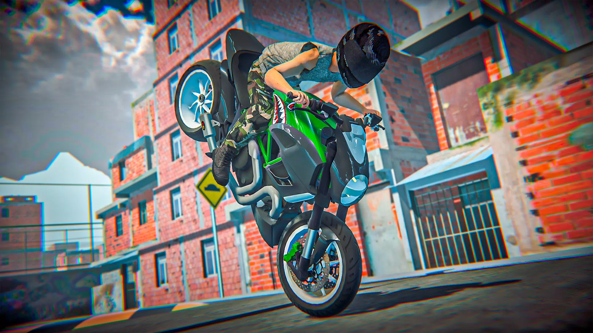 Wheelie City Скриншот 1